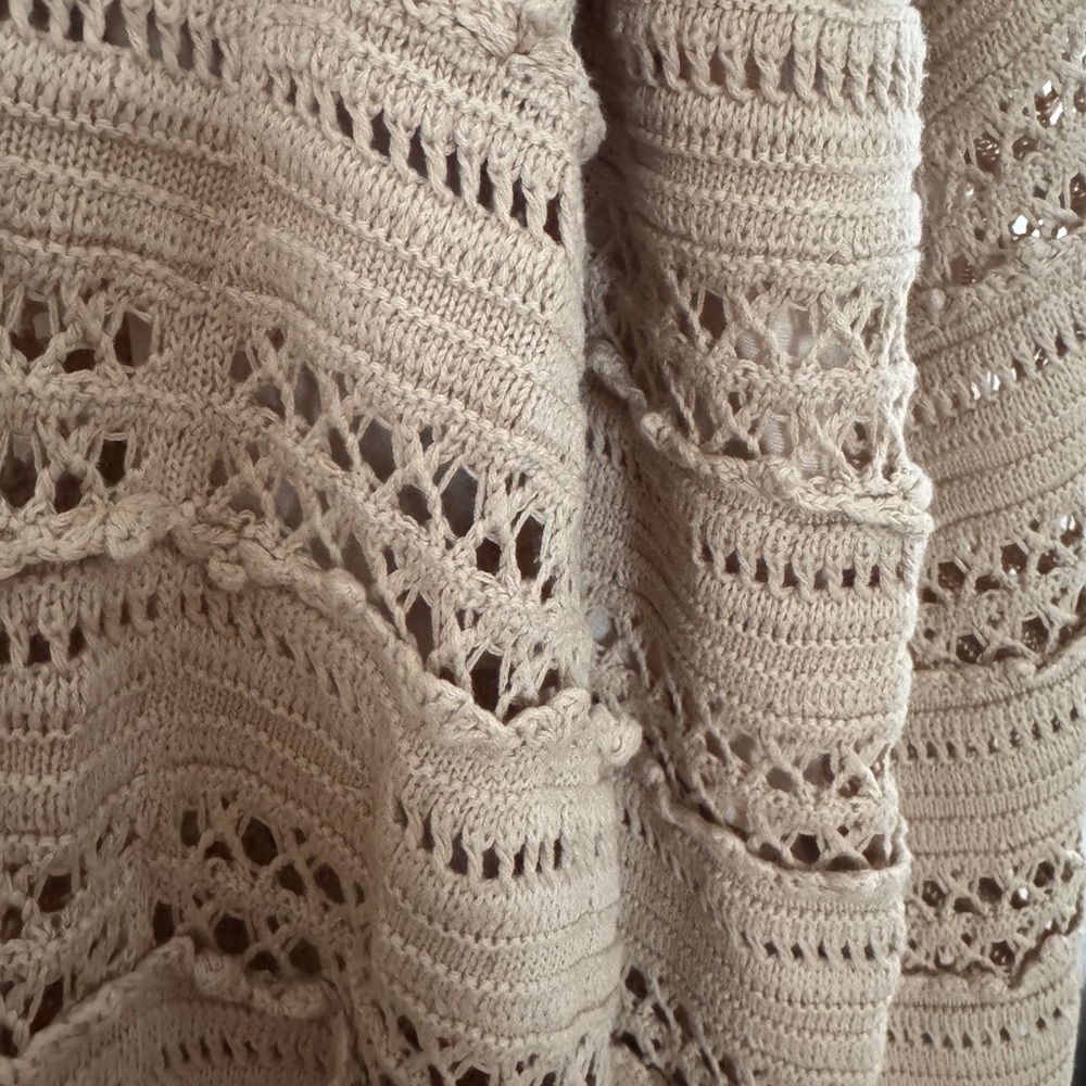 Moda International Vintage Crochet Halter Maxi Dress - XL - Picture 6 of 17